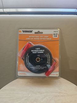 Retractable test leads