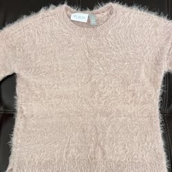 Girls Pink Sweater XL Size 14