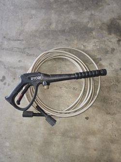 2 Ryobi Pressure Washing Wands And 2 Hoses 20ft