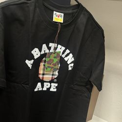 LARGE/MED BURB BAPE TEE