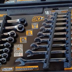 18 Packs Of Wratcheting Wrenches 