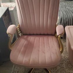 Pretty Pink Office Chair 