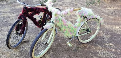 FUZZY BURNER BIKES READY FOR BURNING MAN