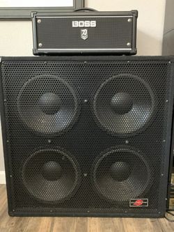 BOSS Katana Head MkII Guitar Amp + Soundmaster 4×12 Cabinet