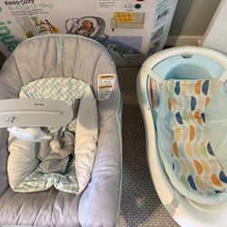 Bouncer & Bath tub for babies