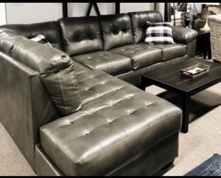 Chocolate Sectional / couch