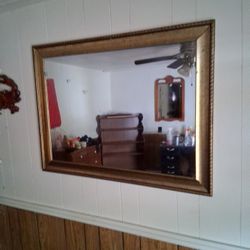 Large Plastic Frame Mirror