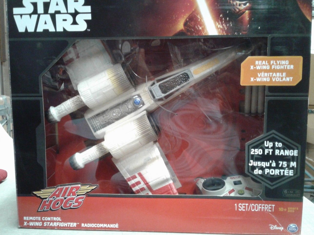 Star Wars X Air Hogs X Wing Starfighter AIR HOGS STAR WARS REMOTE