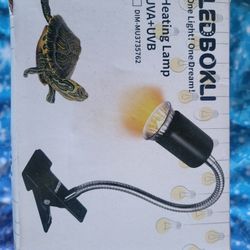 LED Heat Lamp + Extra Bulb + Temp Meter