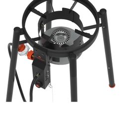 Comal Loco Cookers Surespark Interruptor de Encendido Cocina Disco con Sistema de Patas Intercambiable