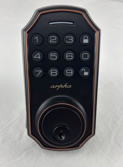 🔐 ARPHA Art Deco Keypad Deadbolt – Smart Automatic Lock For Sale $21.00 50%+ OFF Retail $42.99 NEW