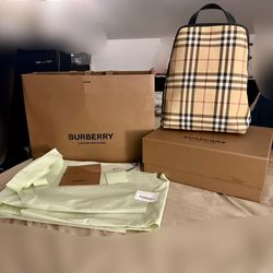 Beautiful Authentic Burberry Backpack