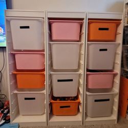 Toy Organizer Shelves And Bins