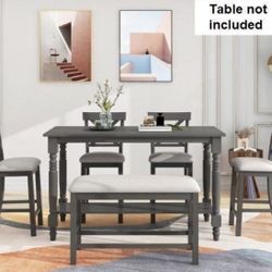 Dining Chairs & Bench