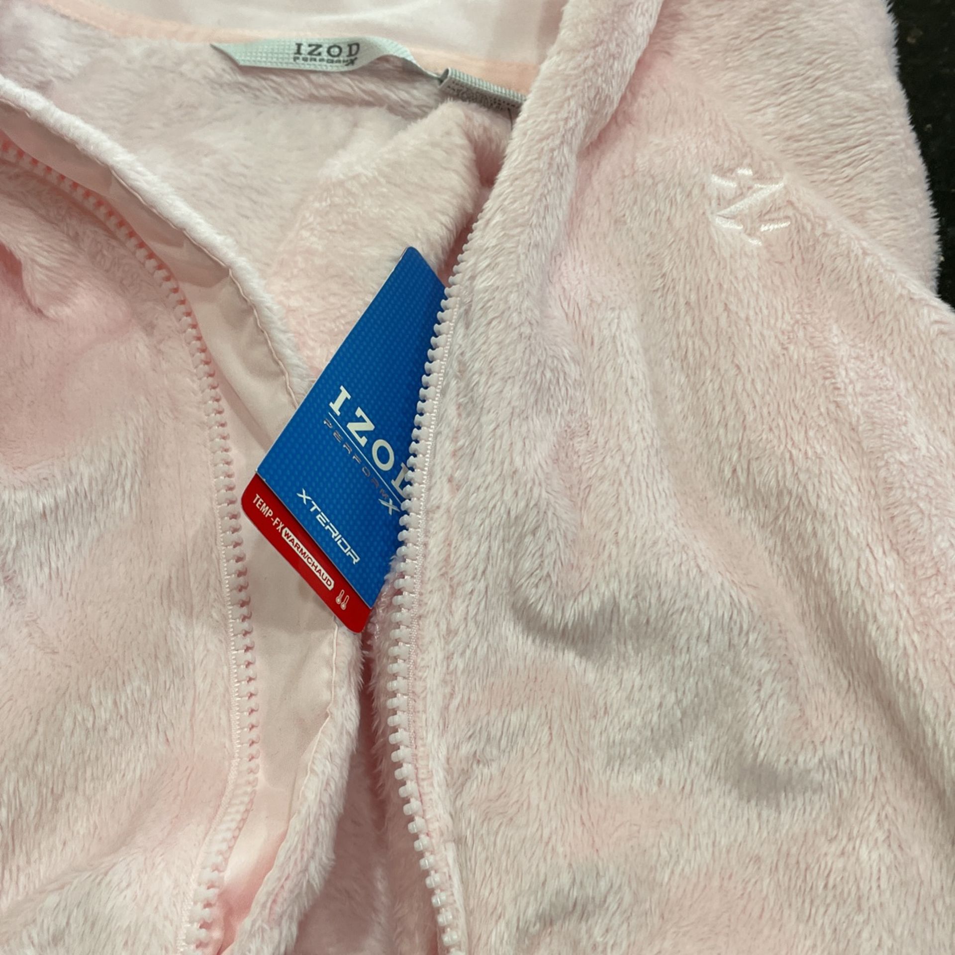 izod Pink Light Jacket Large 