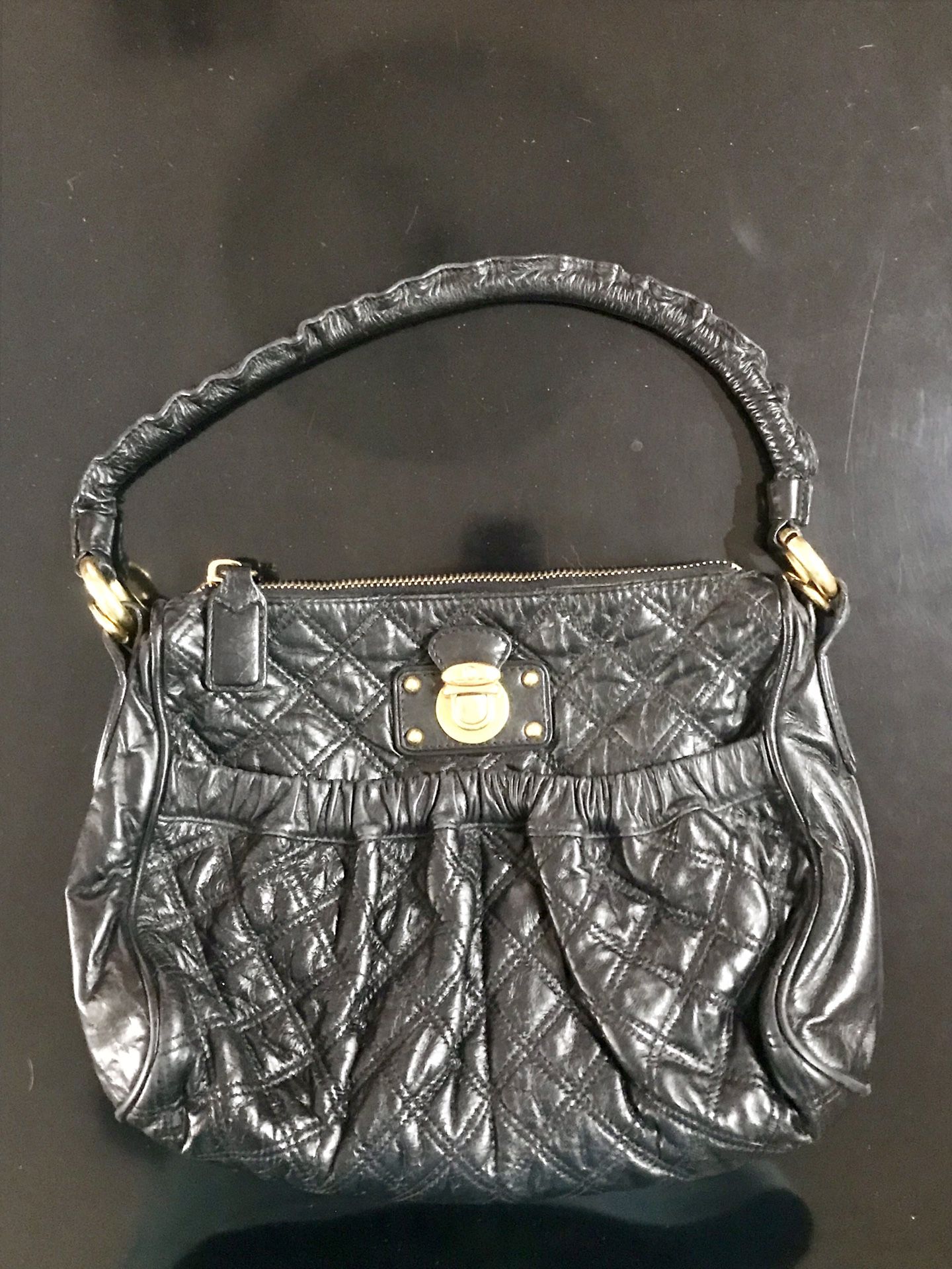 Marc Jacobs Quilted Leather Hand Bag