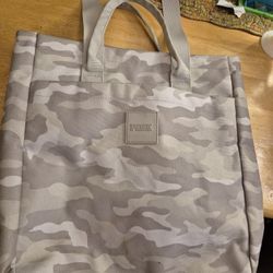 Victoria's Secret PINK Beige Camo Backpack