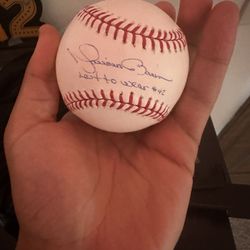 Autographed mariano rivera Baseball 