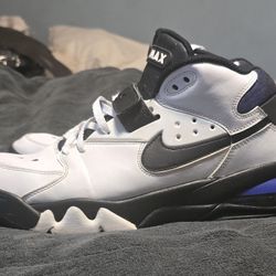 Air Force Max Charles Barkley OG Mens 10.5 - White, Cobalt, Black