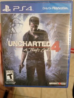 Sealed Uncharted 4 For PS4