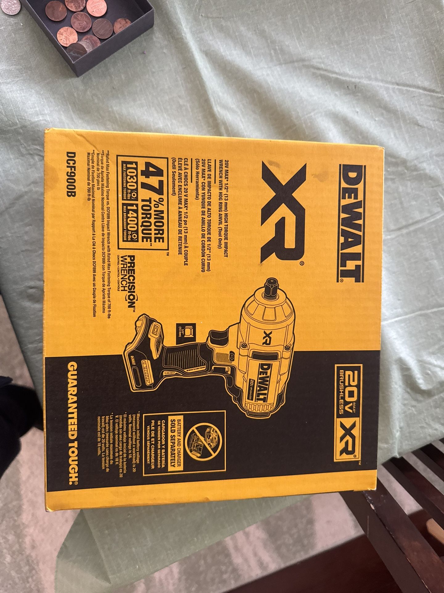 Dewalt 1/2 Inch Impact High Torque Dcf900b