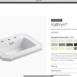 KOHLER Top Mount Sink