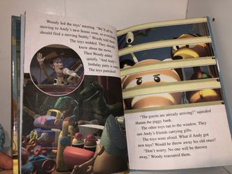 1996 vintage Disney Toy Story hardcover Children's book