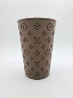 Luxury Monogram Desk Organizer Cup | 3D Printed Pen Holder | Office Storage | Custom Color
