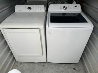 samsung washer and dryer electric set 