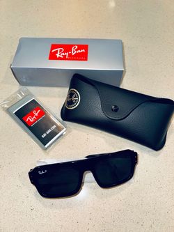 Ray-Ban RB4454 Black Polarized Sunglasses