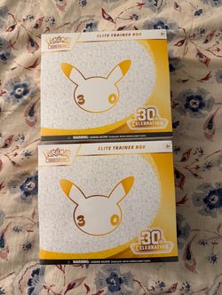 Pokemon Cards - 30th Celebration Elite Trainer Box