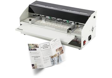 Mxmoonant 3-in-1 Electric Creasing Machine 18 1/2"(470mm) Paper Creaser Scorer Perforator Cutter for Cards Invitations Tickets 110V