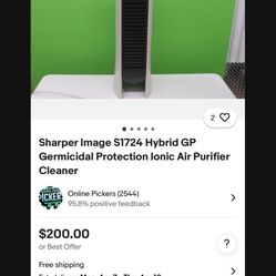 Hybrid Air Purifier Cleaner 