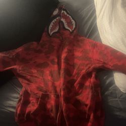 Red Camo Bape