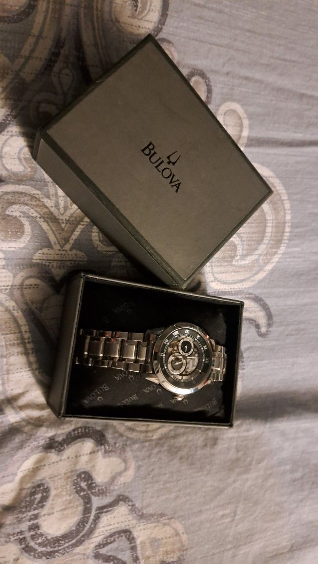 Bulova Automatic Stainless!!
