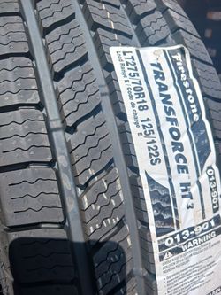 LT275 70 18 FIRESTONE TRANSFORCE HT3