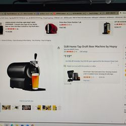 Krups Sub Compact Mini Keg Draft Beer Dispenser