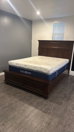 Queen bed  -