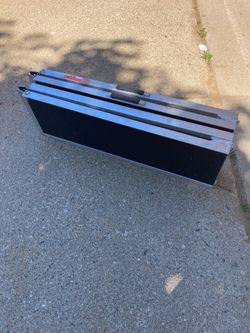 Folding ramp