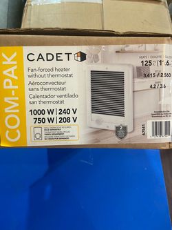 Cadet Fan Forced Heater