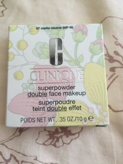 Clinique superpower double face makeup