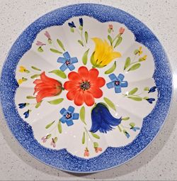 Sole Di Toscana Platter Handprinted 18.5inch