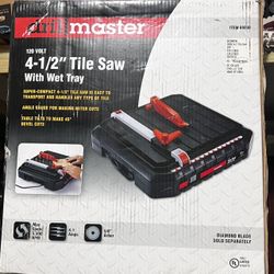 Drill Master 4-1/2” Tile Saw
