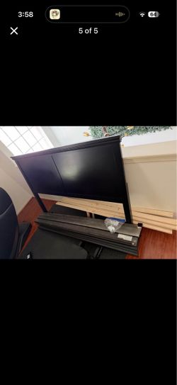 California King Bed Frame + Box Spring