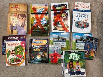 Bju 3rd Grade Homeschool Curriculum (new) 