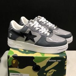 Bape Sta Low-Top Fashion Sneakers