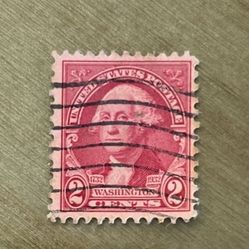 1932 Letter/Invite VTG Red US 2 Cent stamp plus Mezzanine Ticket 1st session