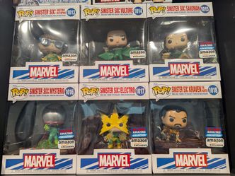 Funko Pop Sinister Six Marvel Super Villains