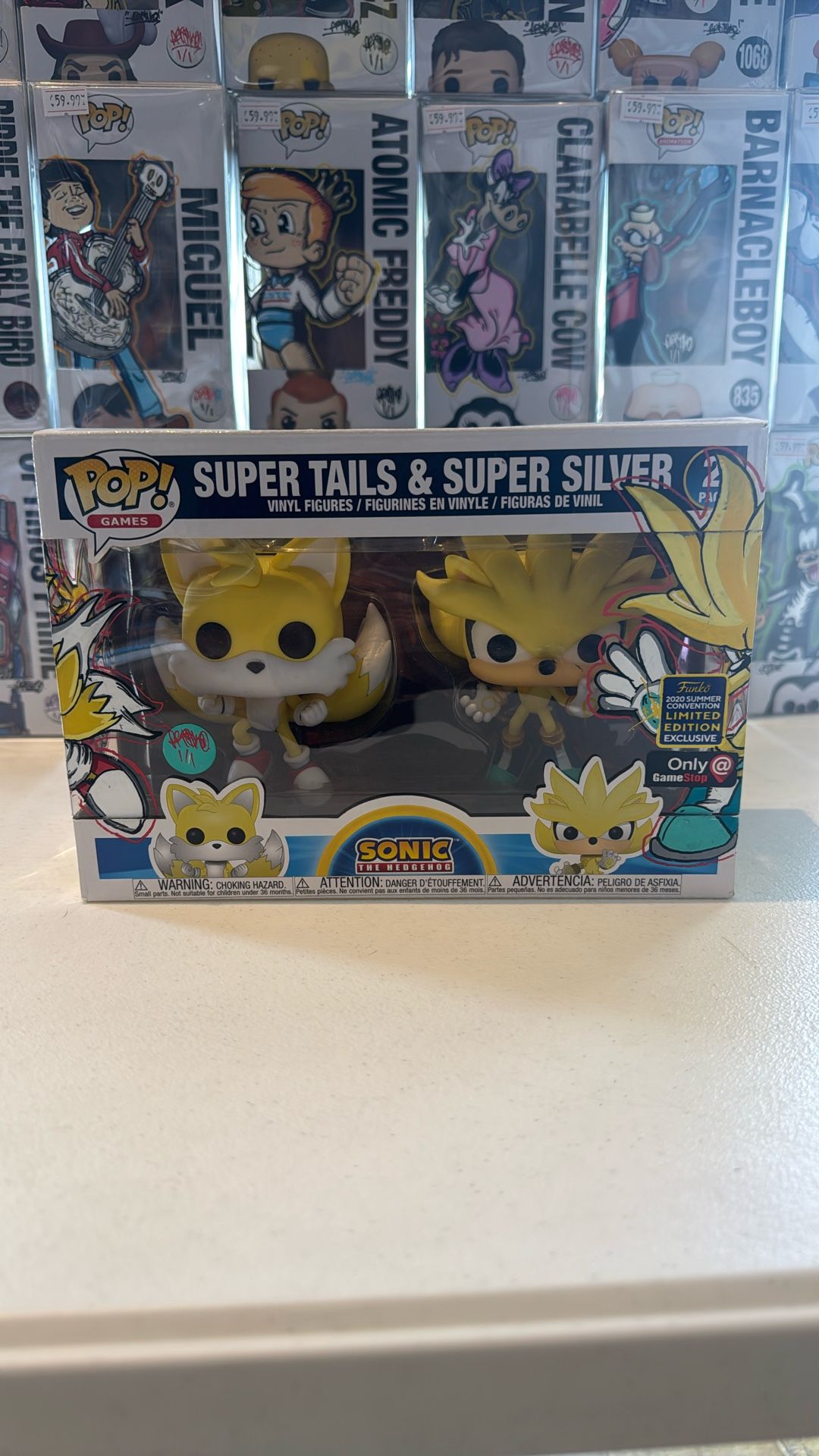 Super Tails & Super Silver 2 Pack Custom Remark