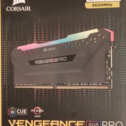 VENGEANCE® RGB PRO 32GB (2 x 16GB) DDR4 DRAM 3200MHz C16 Memory Kit — Black